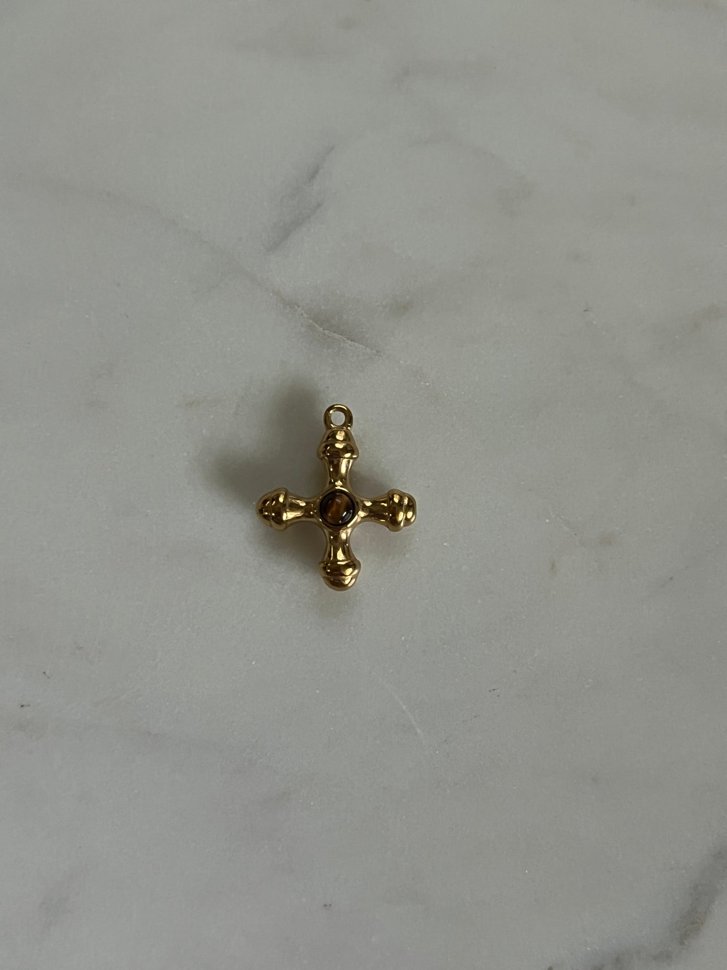 Vintage cross charm