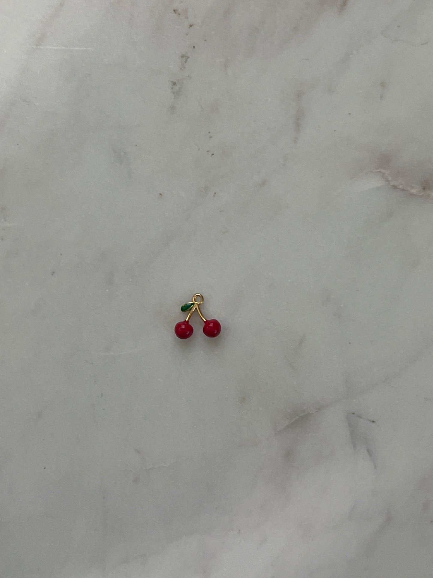 Red cherry charm