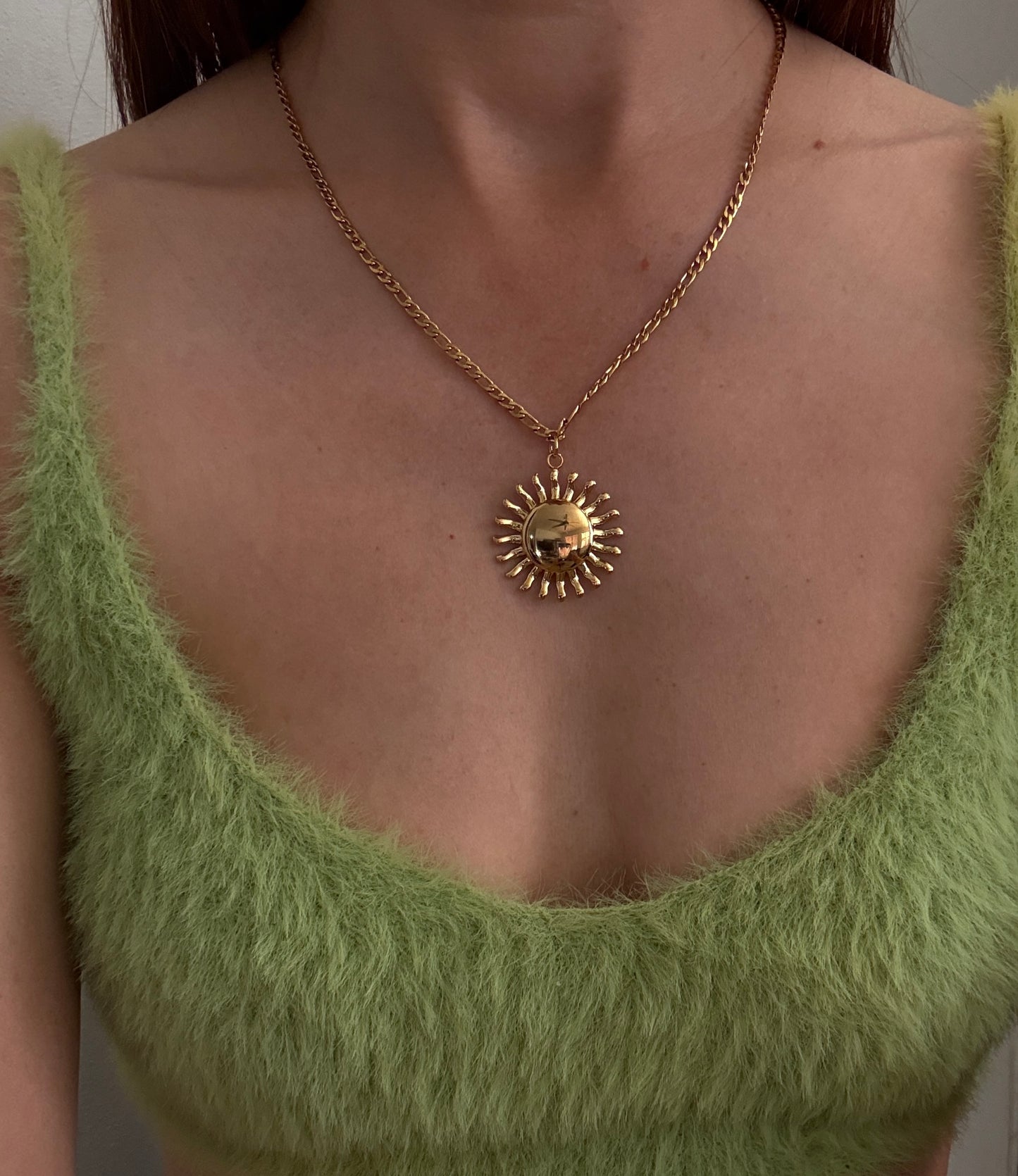 Summer sun necklace