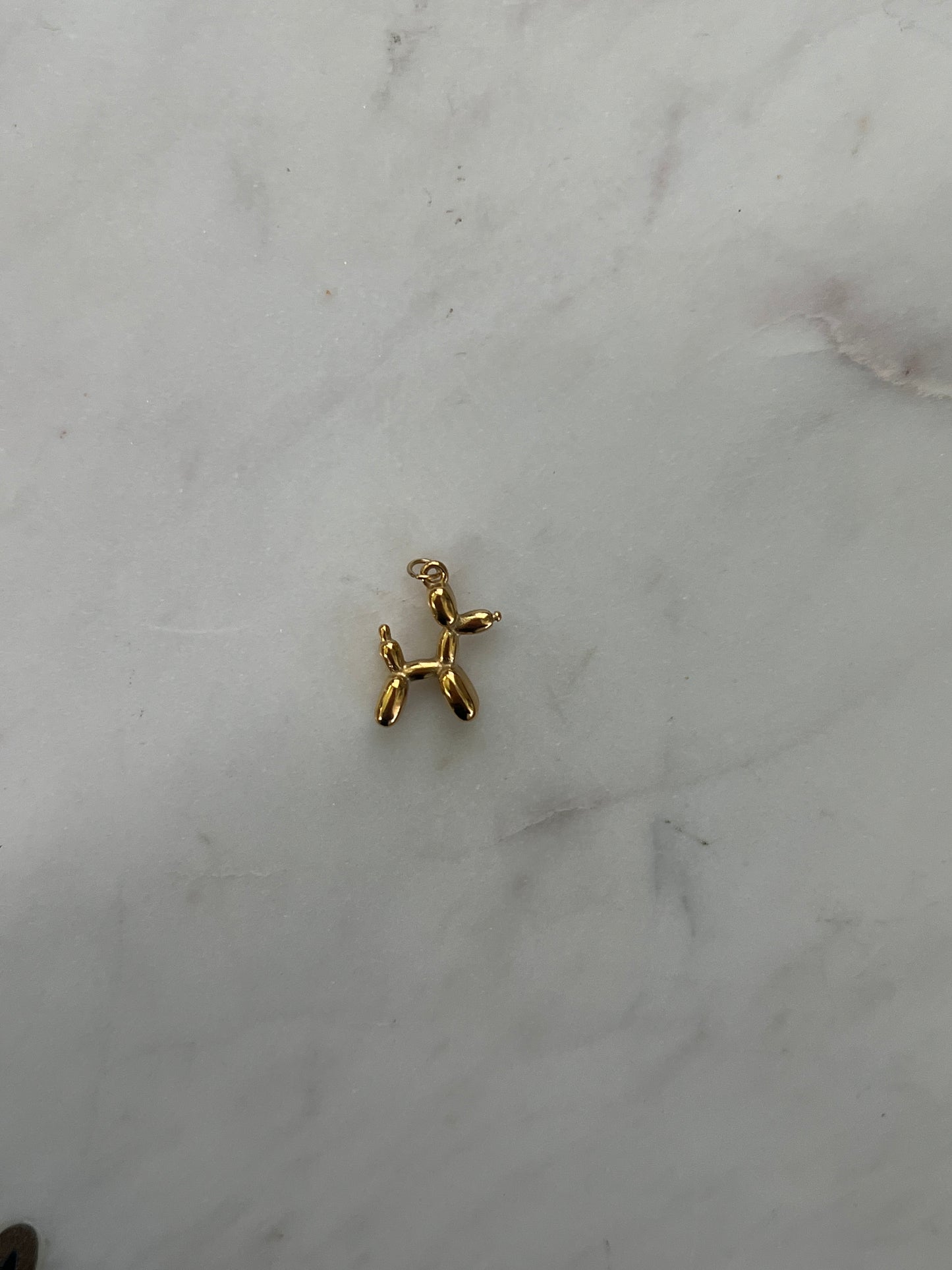 Balloon dog charm
