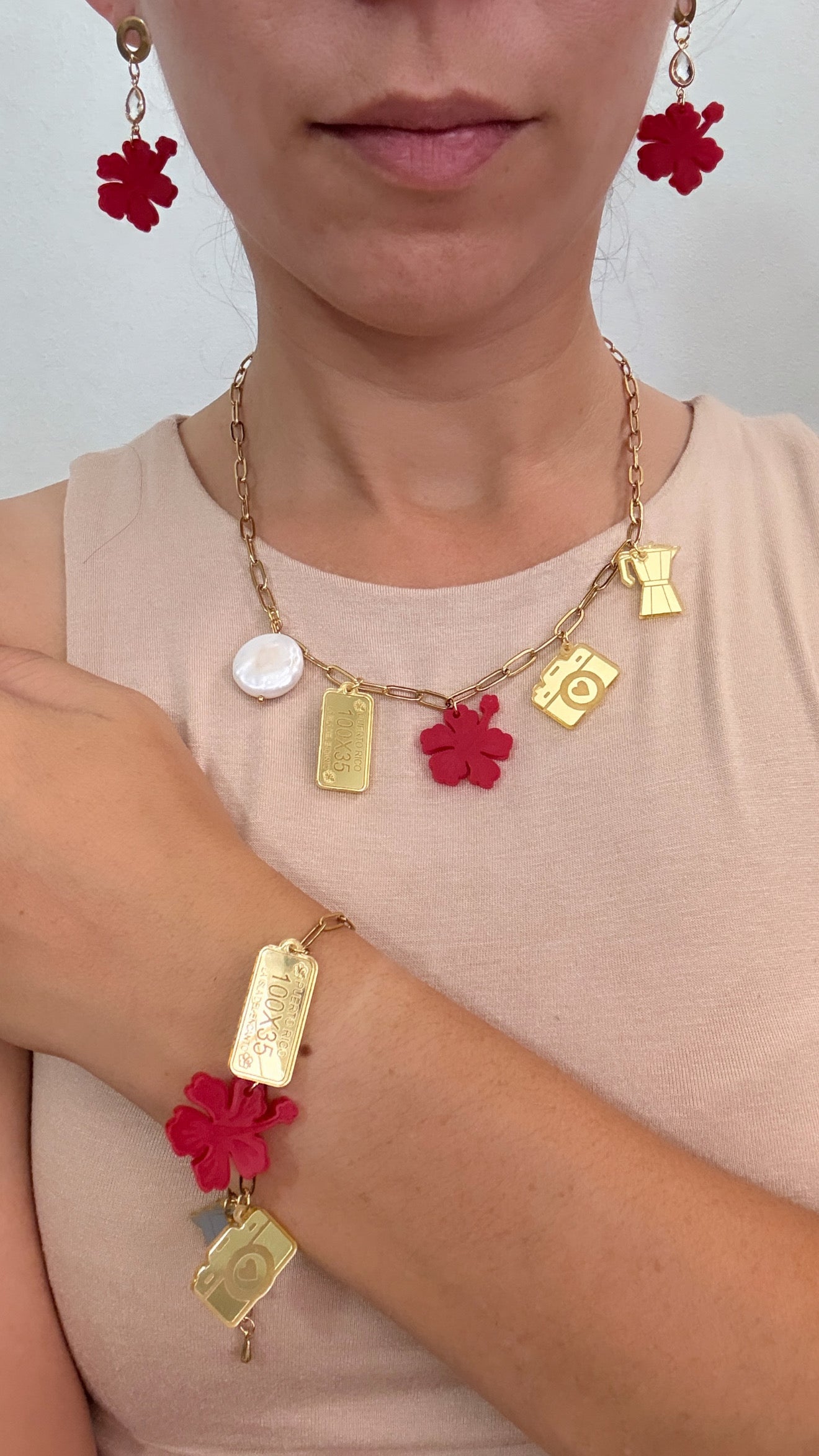 Soy boricua earrings