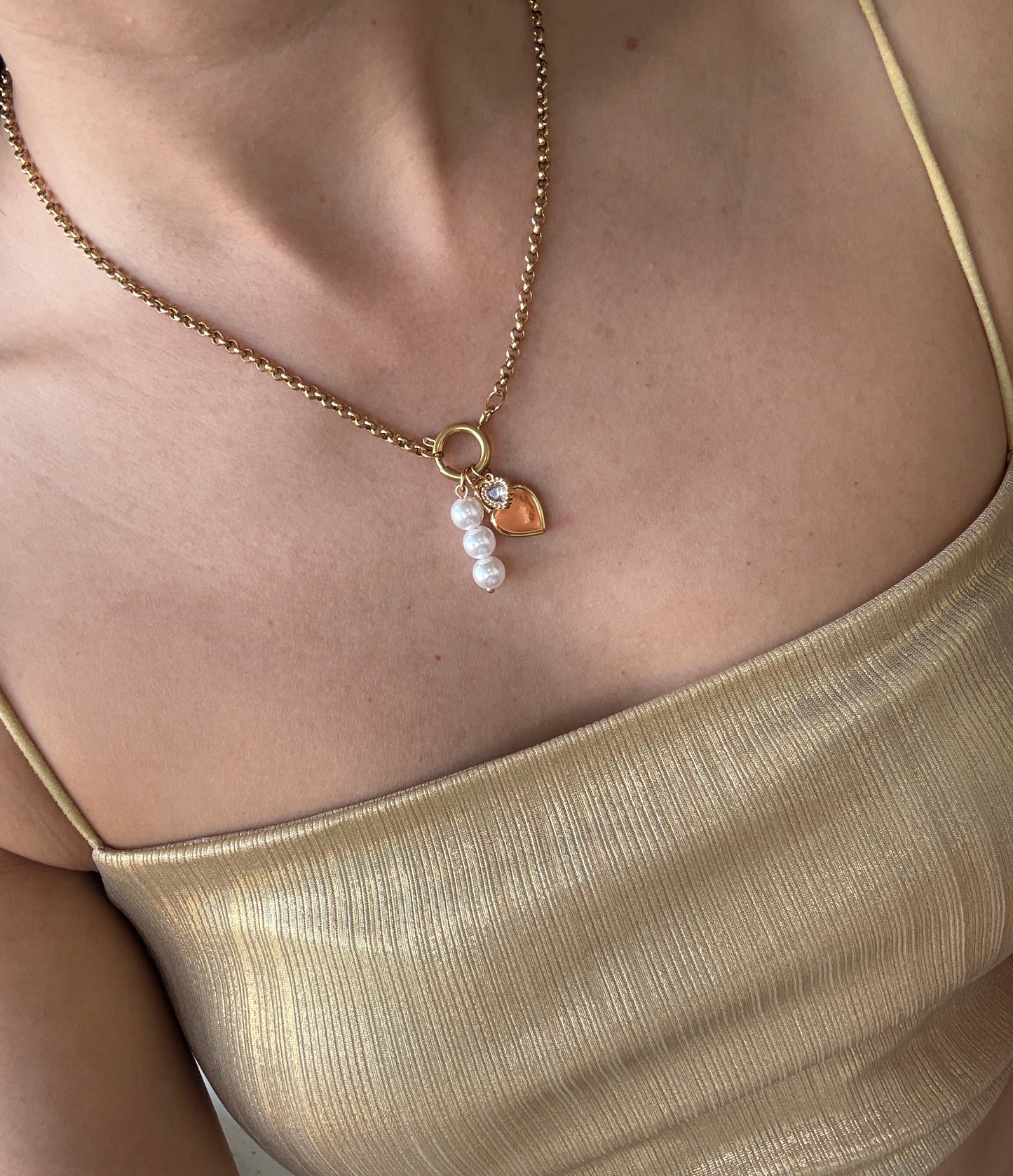 Loving heart necklace