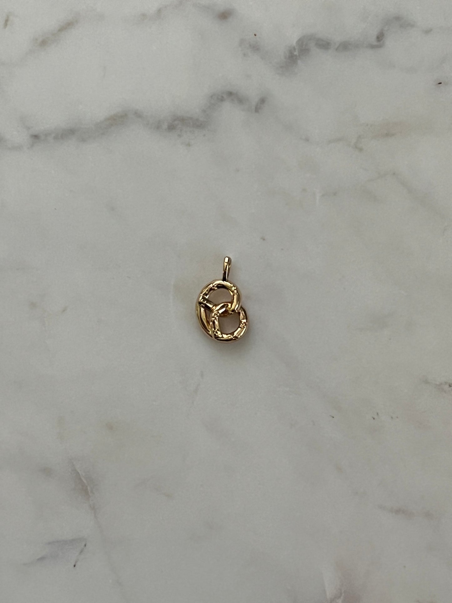 Pretzel charm