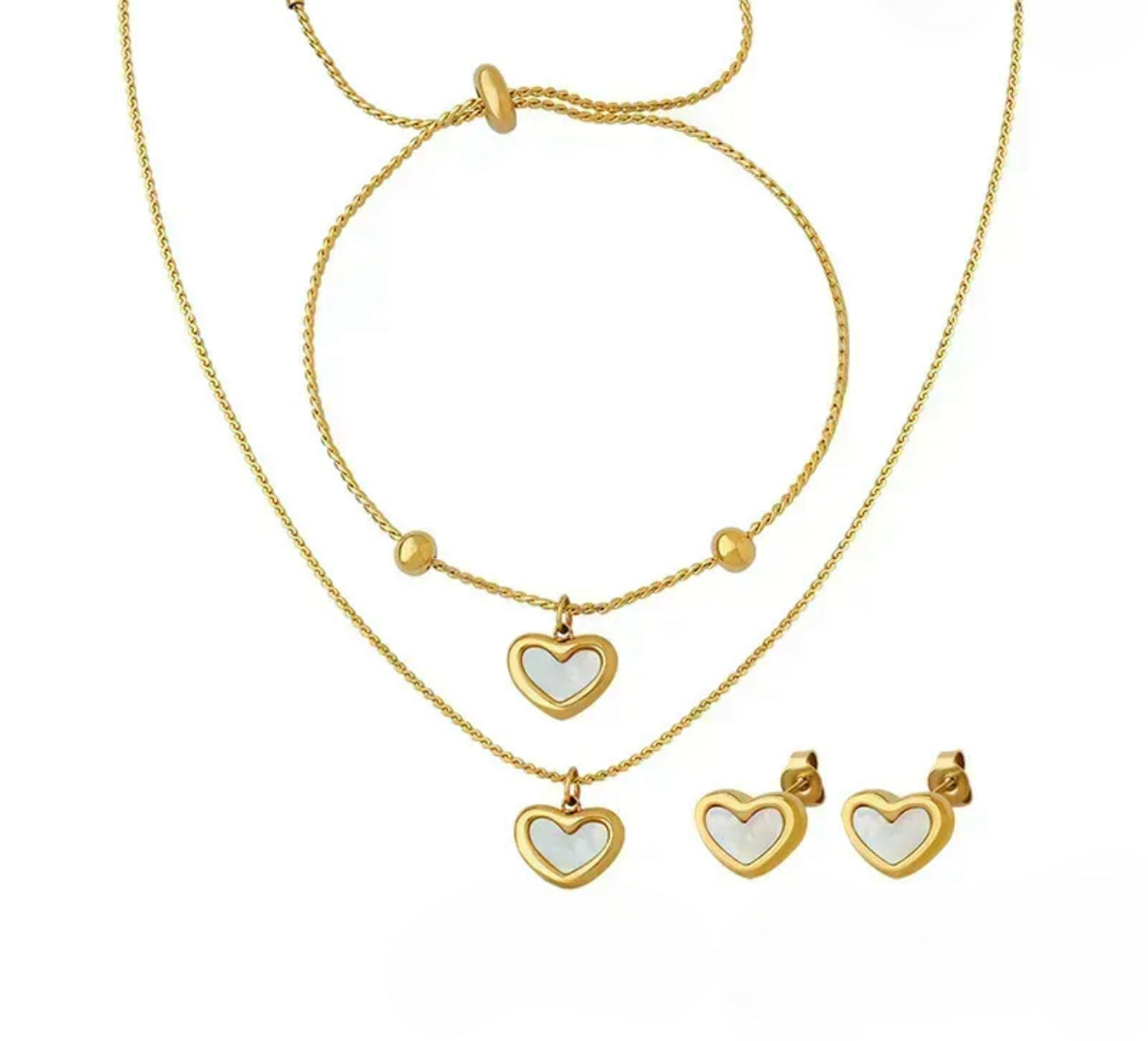 Classic heart bracelet