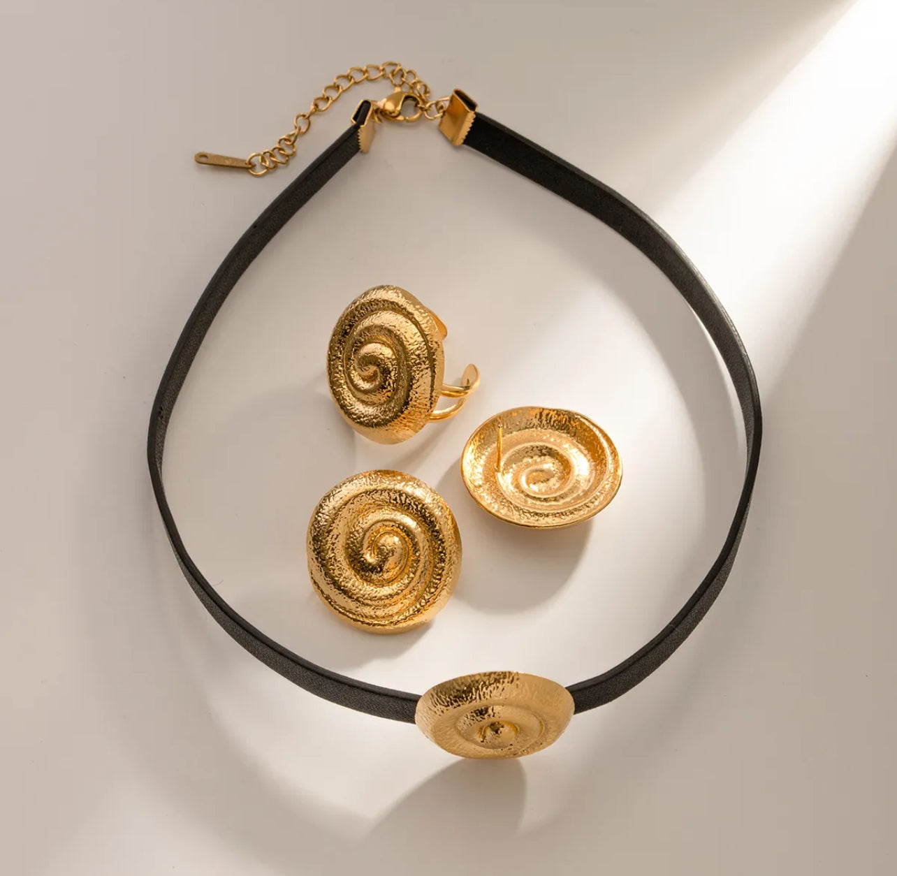 Summer Spiral earrrings