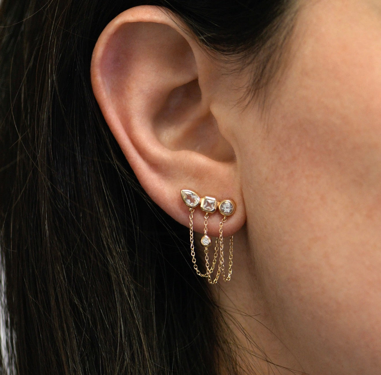 Azurey earrings