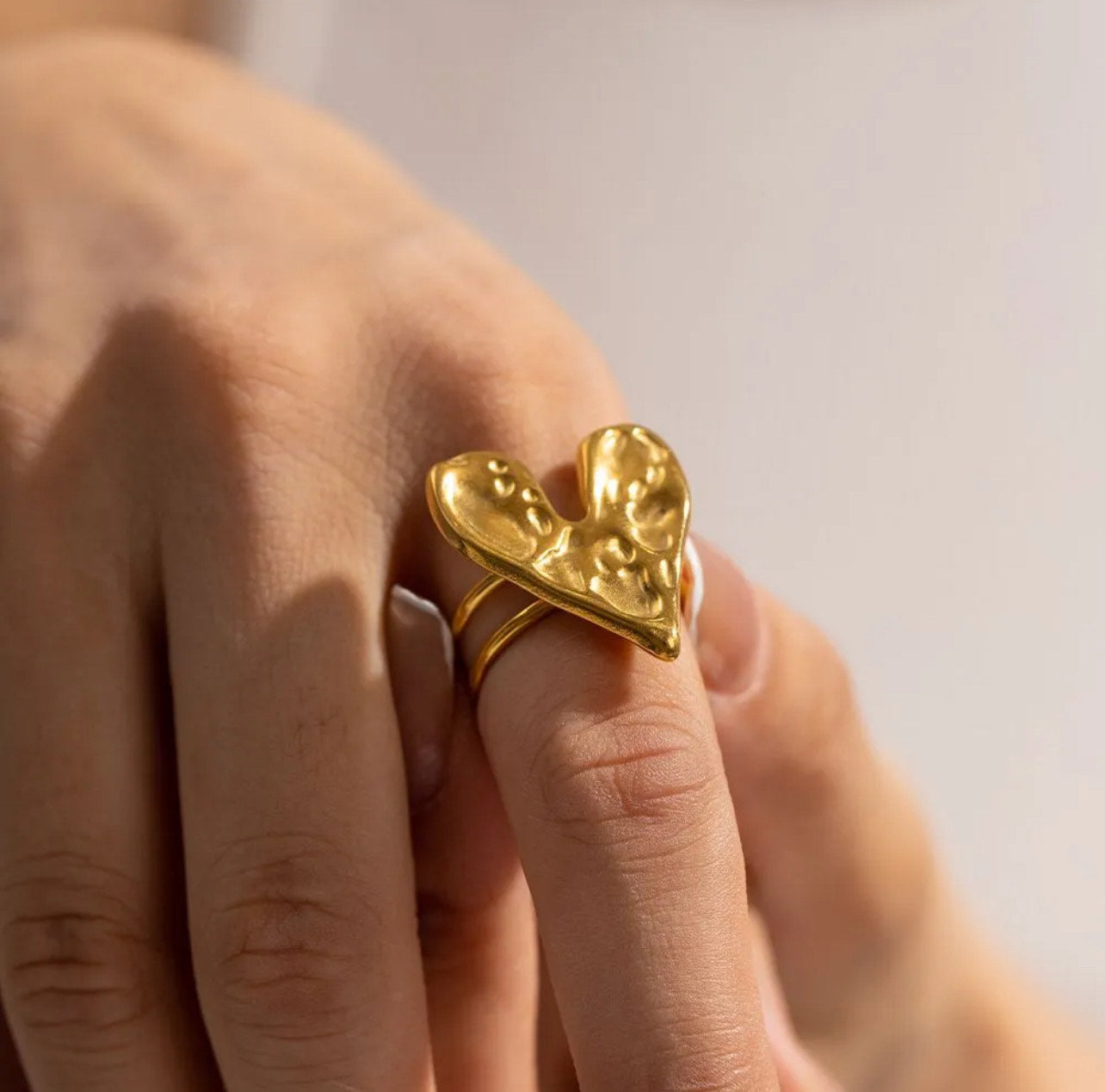 Vintage Heart ring