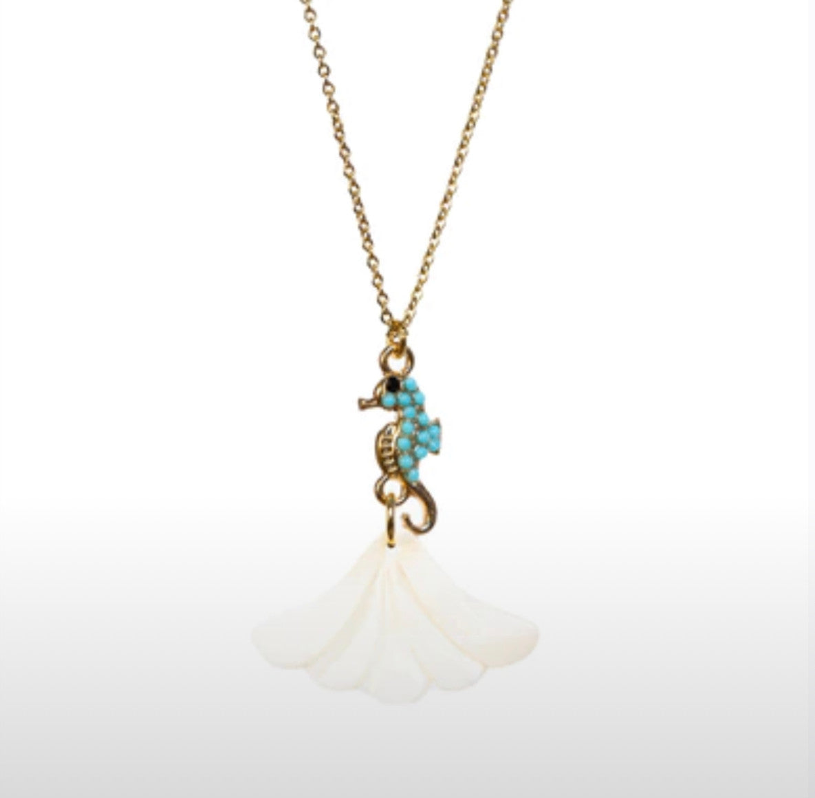 Turquesa Seahorse necklace