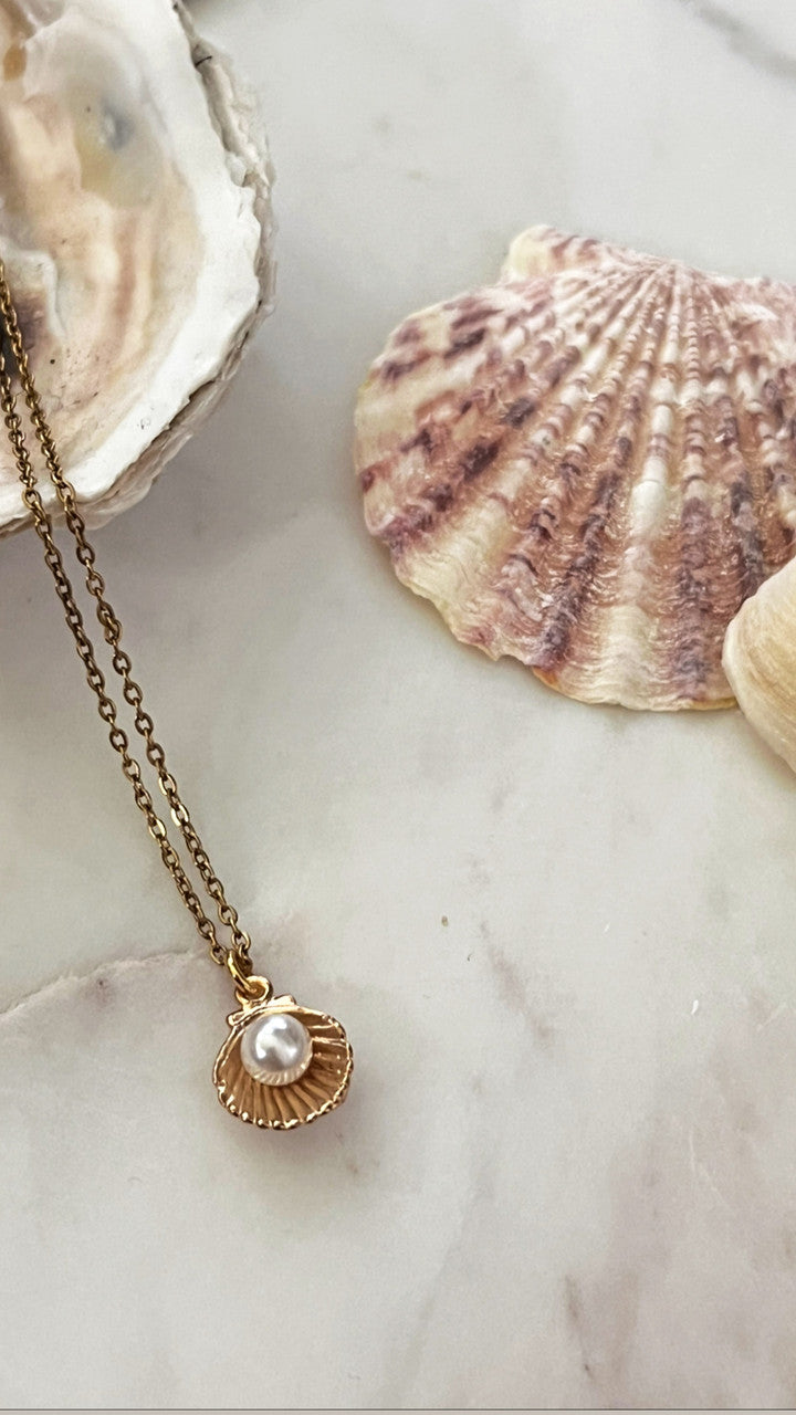 Pearl shell necklace