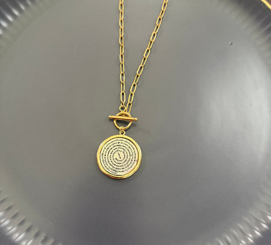 Padre Nuestro necklace