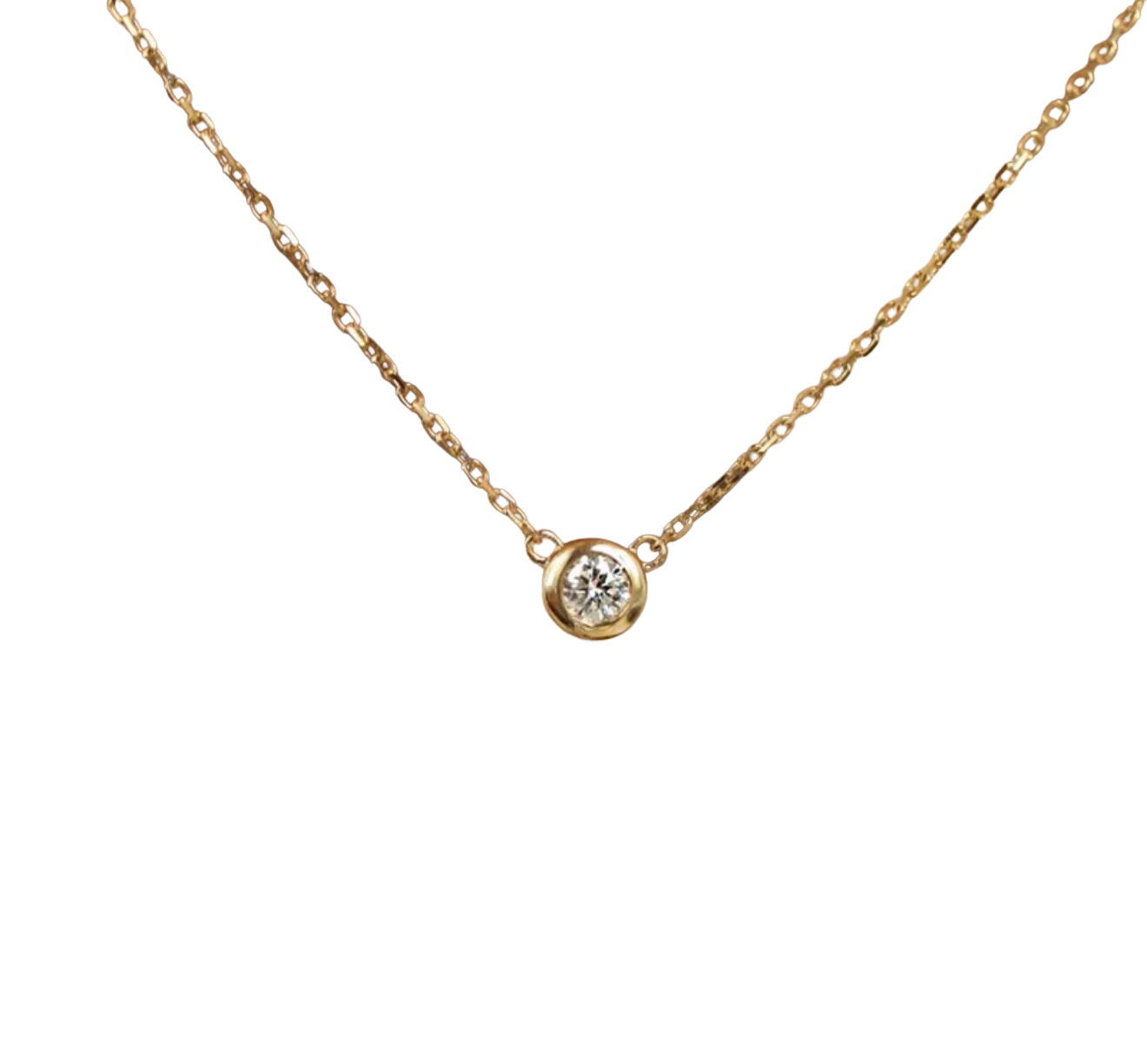 Gold Luz necklace