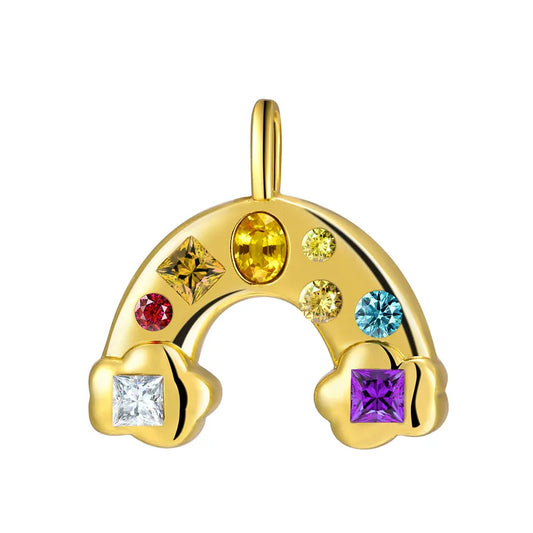 Colorful rainbow charm