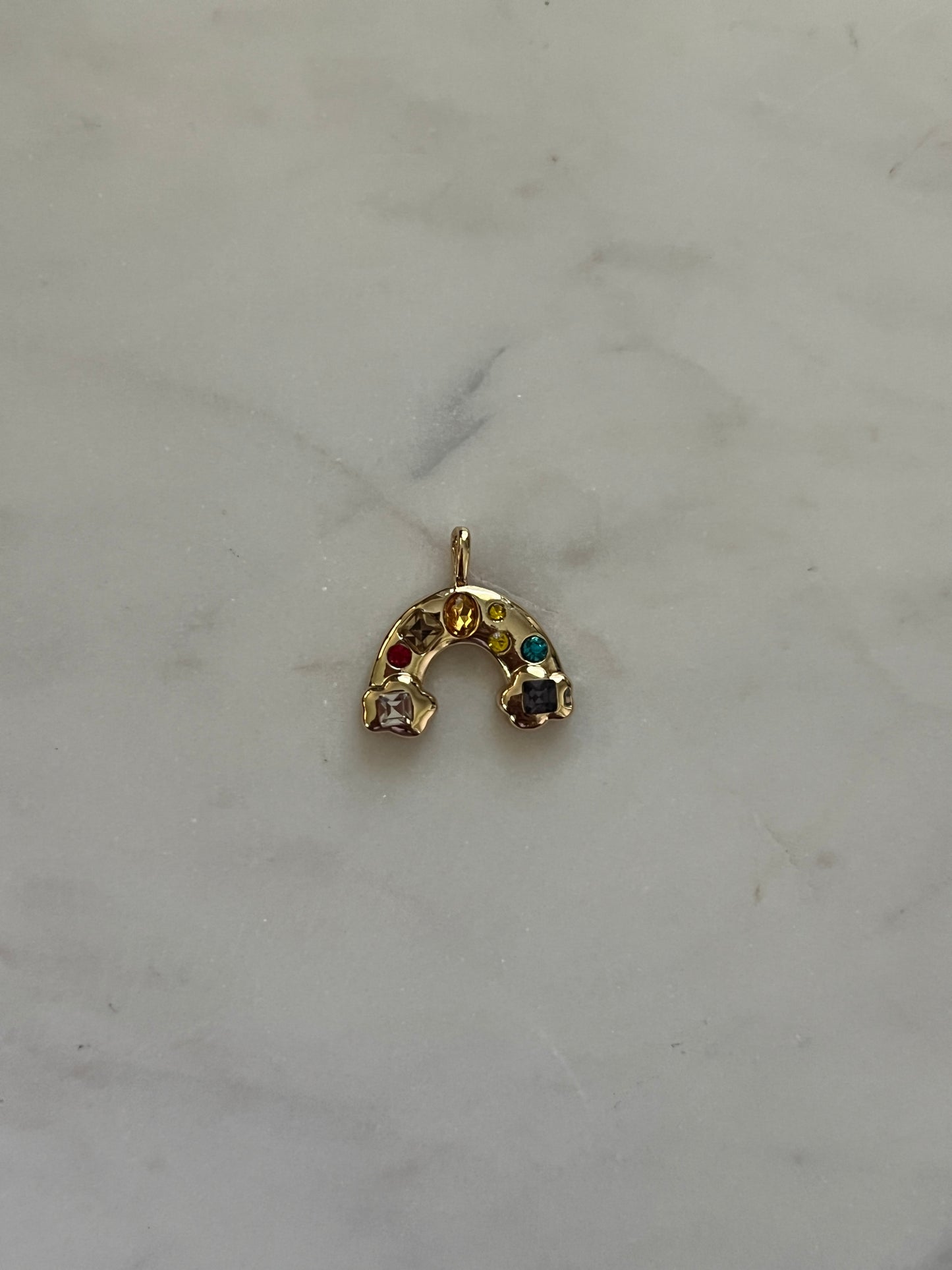 Colorful rainbow charm
