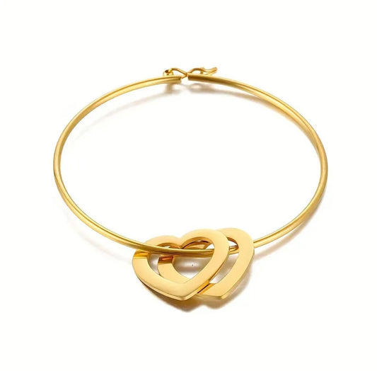 Heart bangle