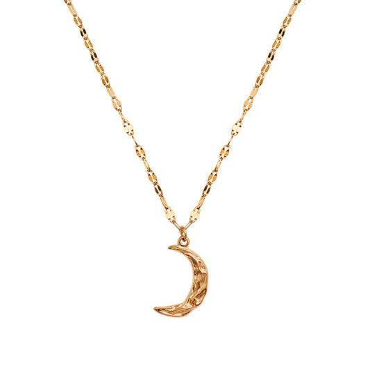 Vintage moon necklace