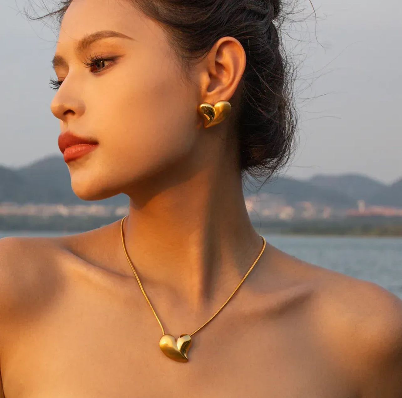 Romantic earrings