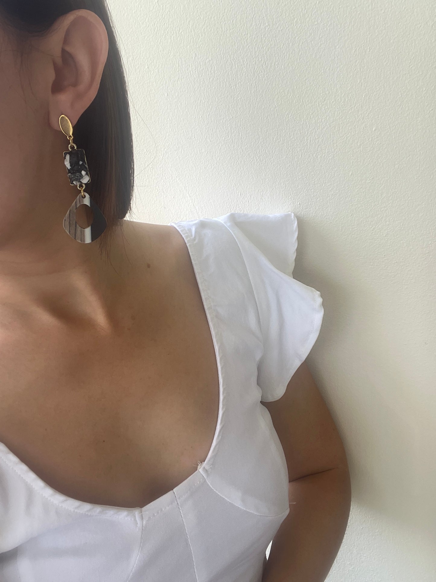 Browny earrings