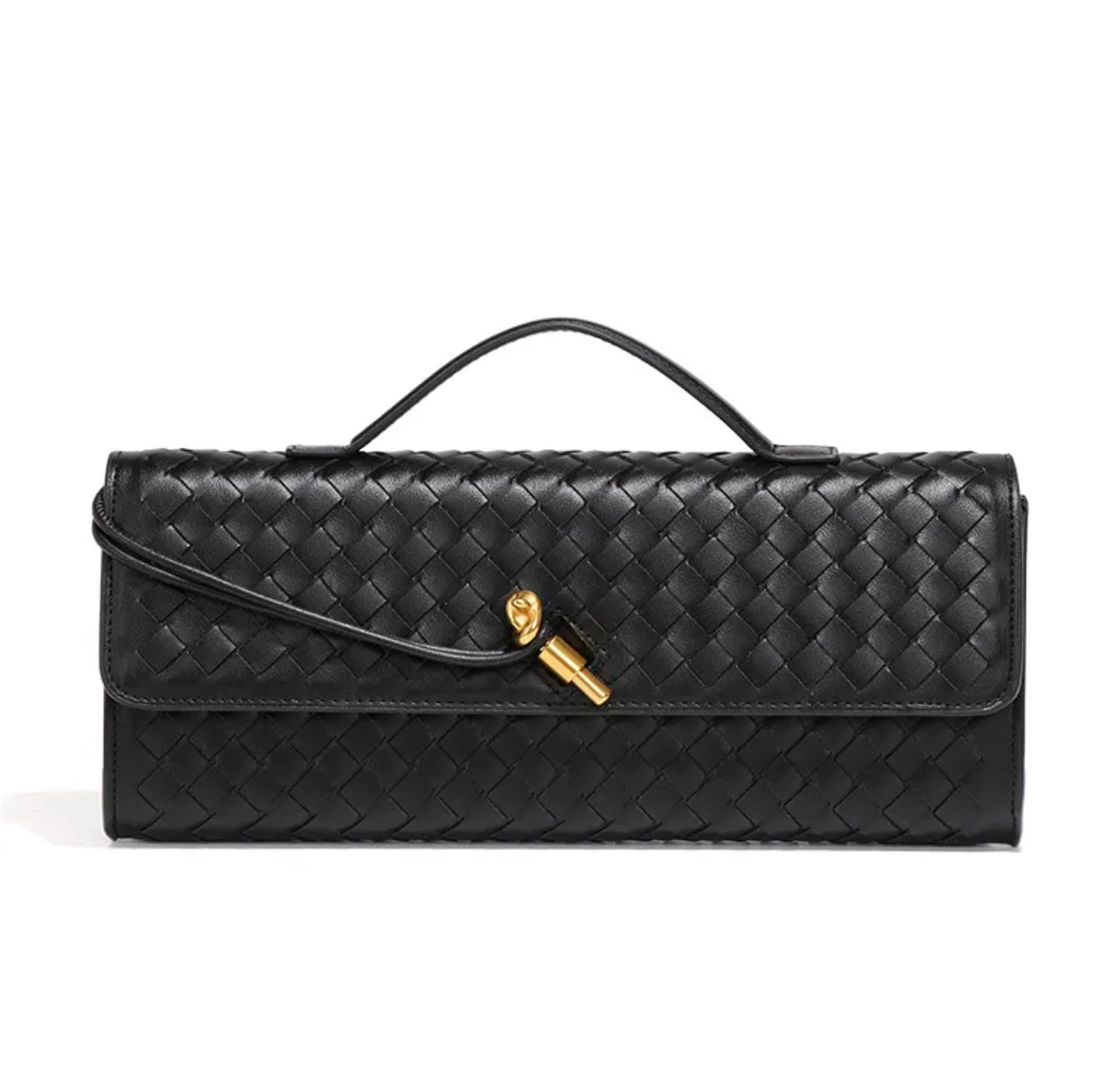 Knot clutch bag