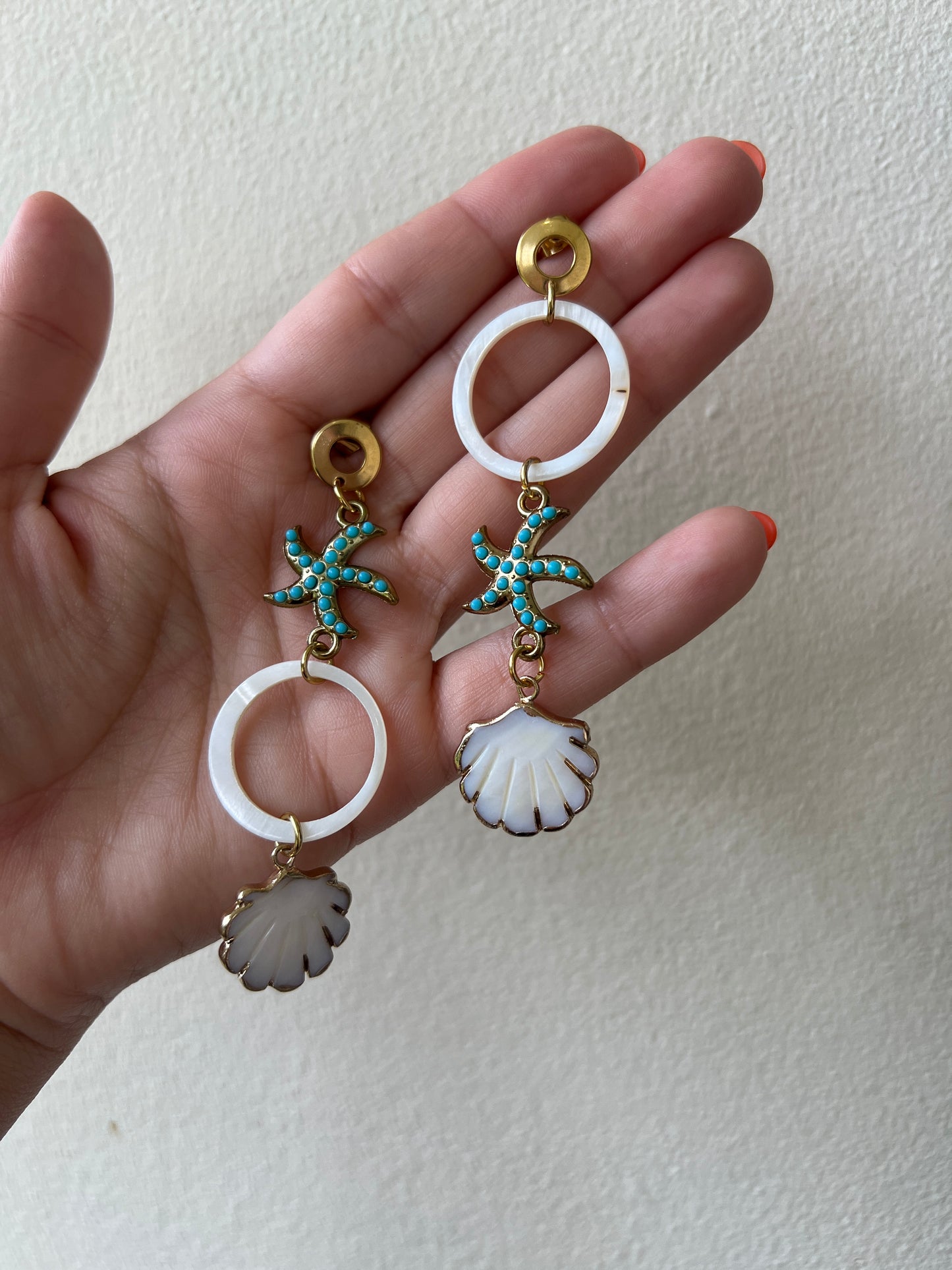 Sea Star earrings