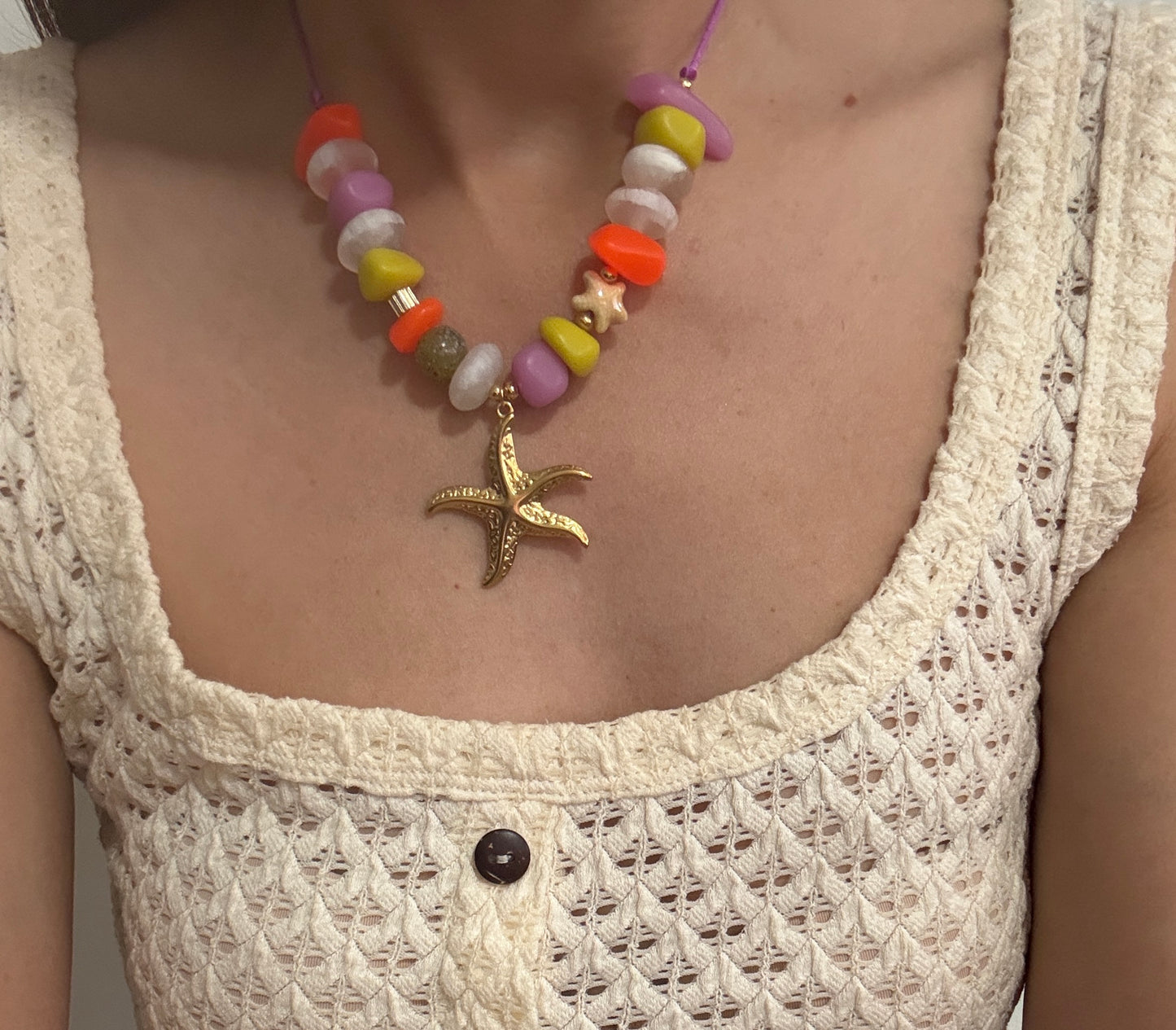 Macarena star necklace