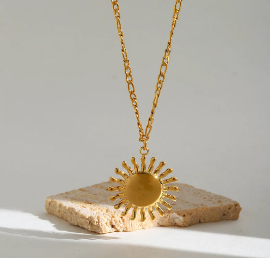 Summer sun necklace