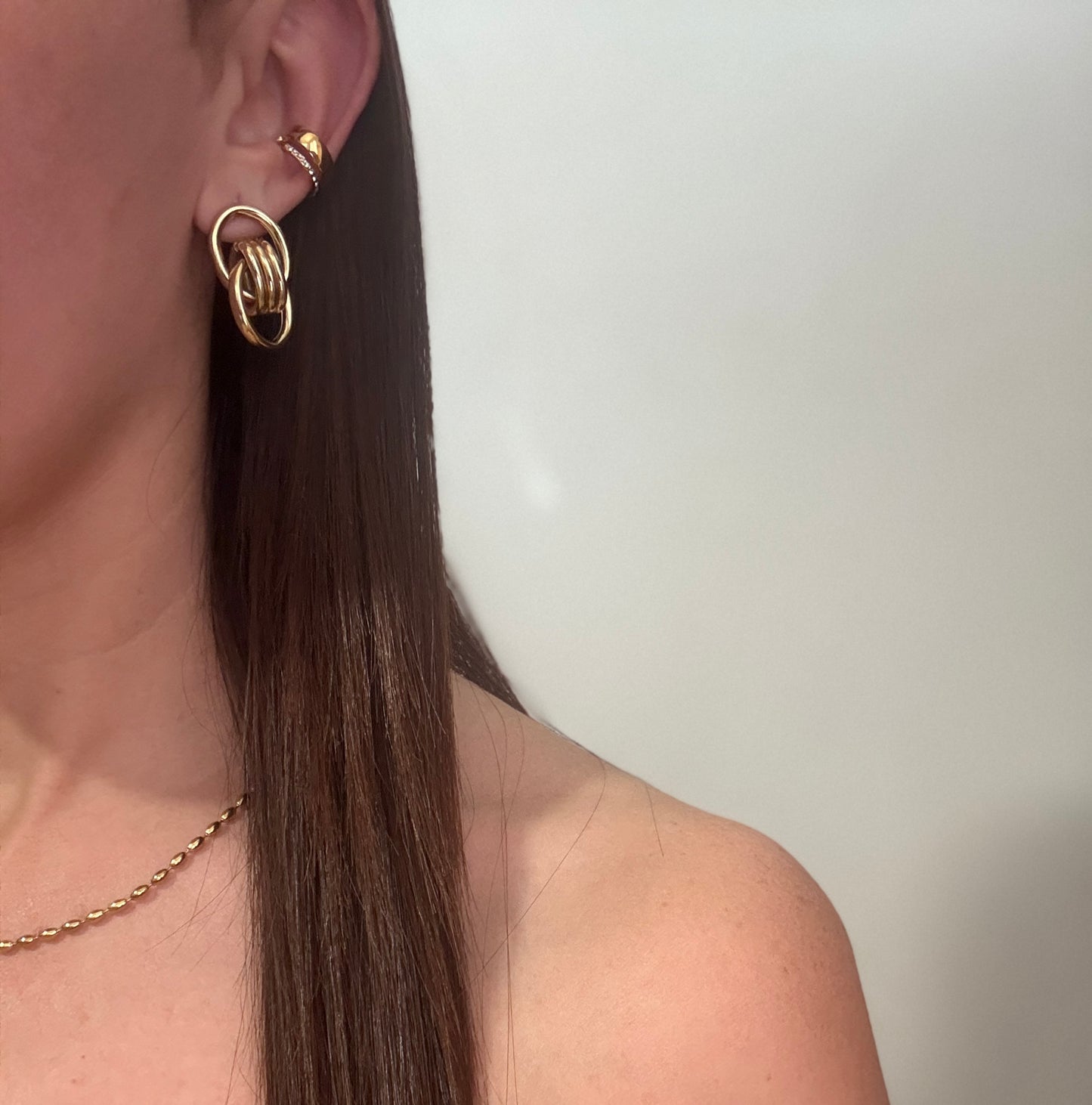 Zirconia ear cuff