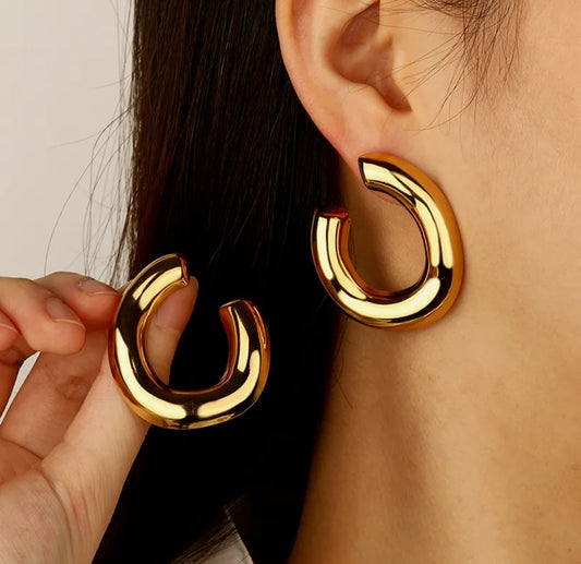 Geometric earring