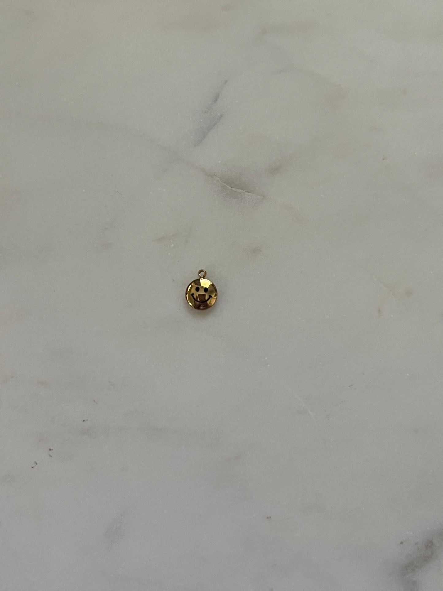 Little happy face charm