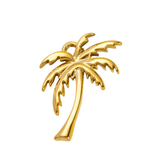 Coconut tree charm