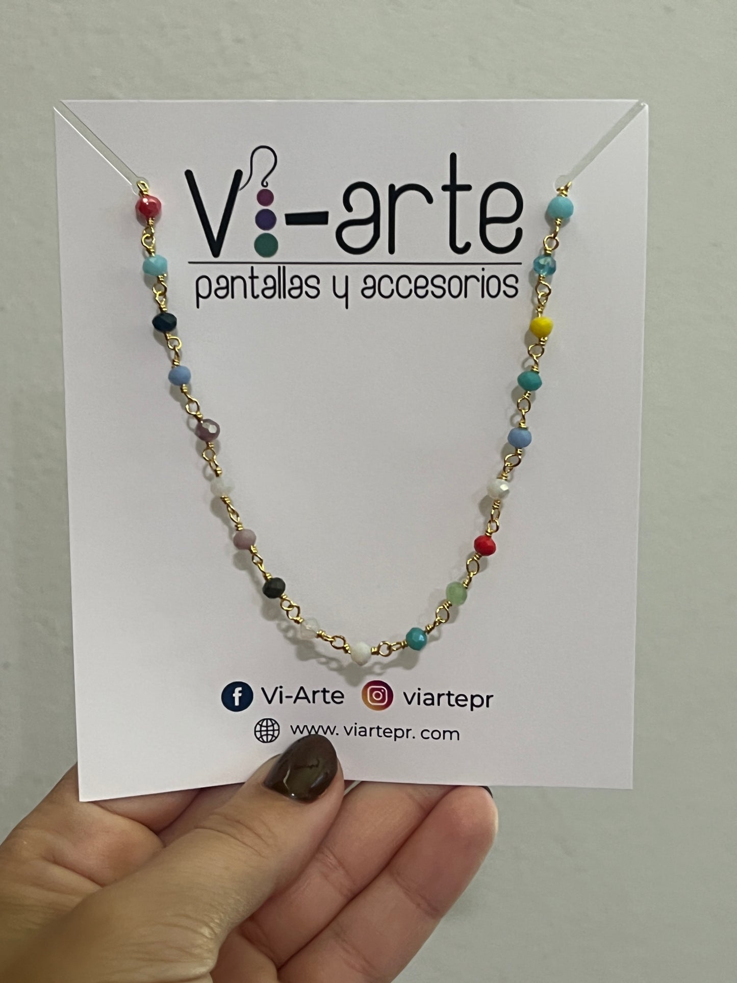 Colorful choker
