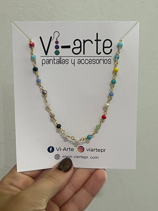 Colorful choker