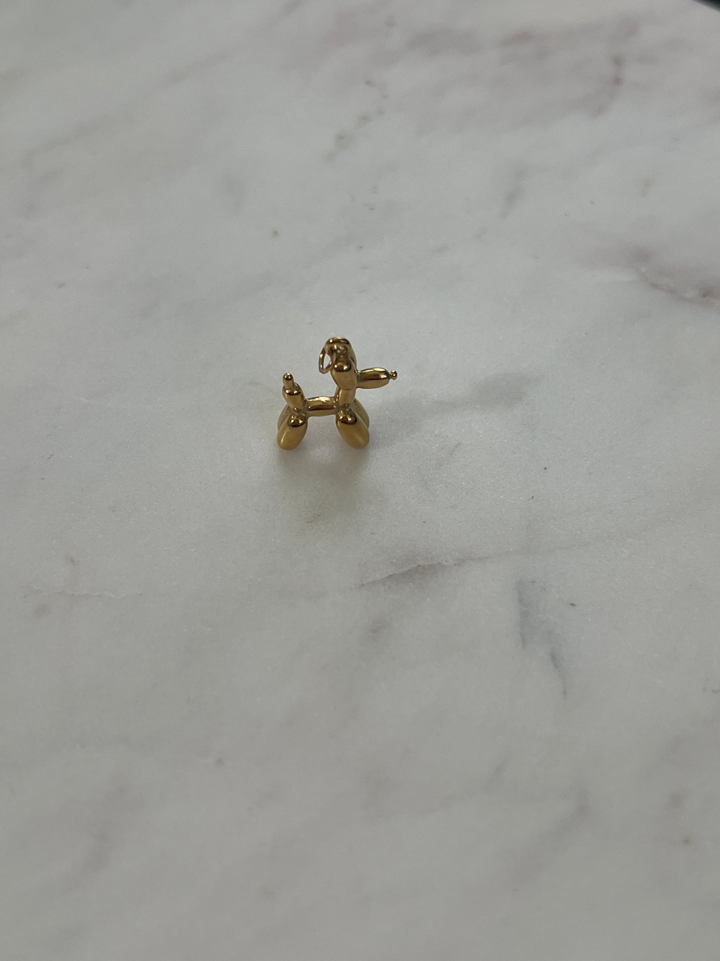 Balloon dog charm