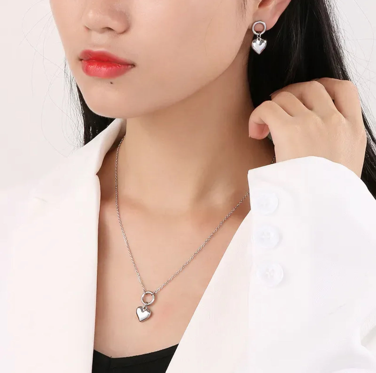 Valentine earrings