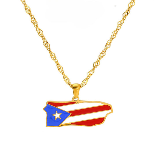 Boricua necklace