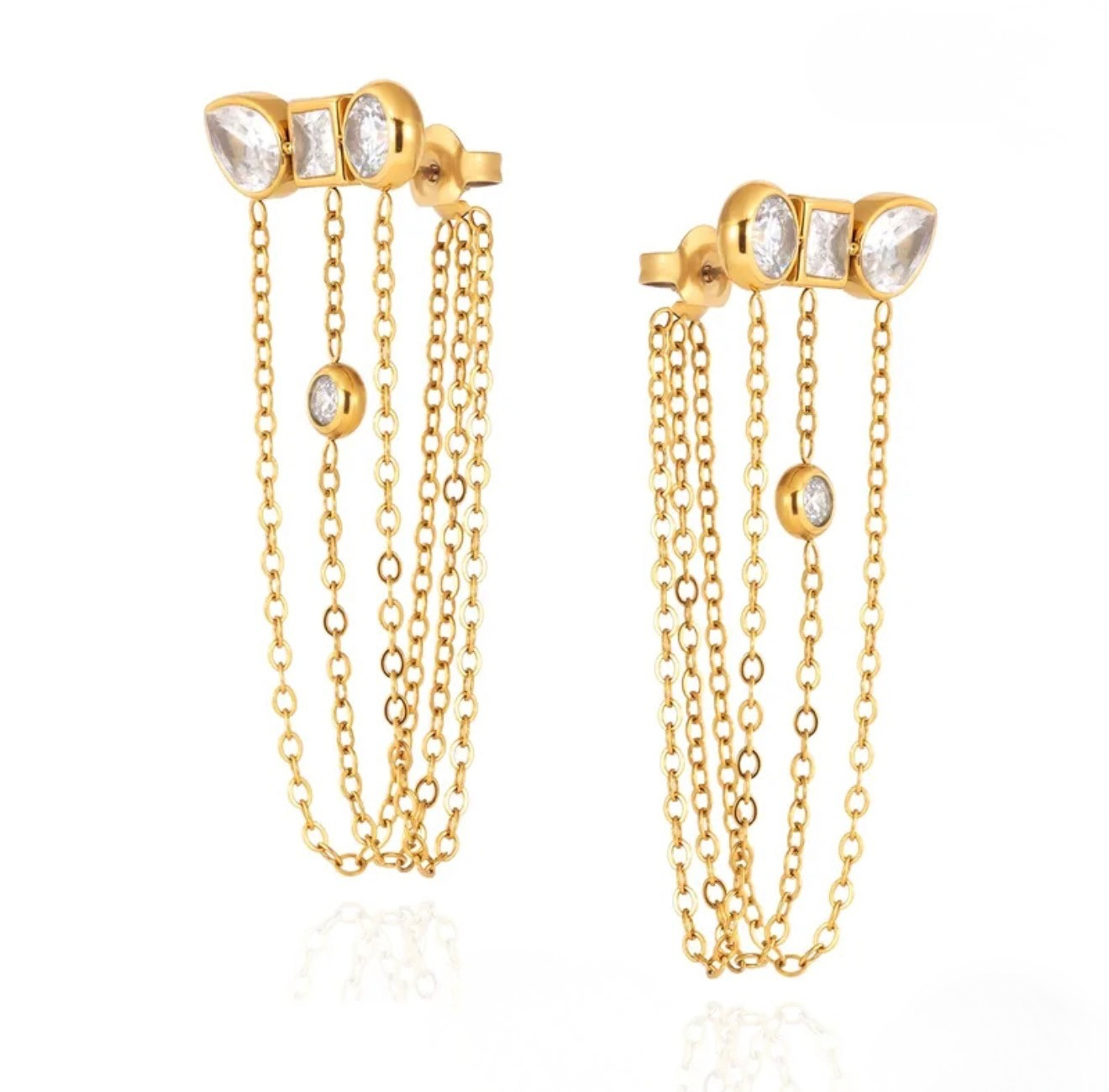 Azurey earrings