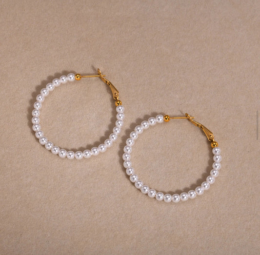 Pearly hoops