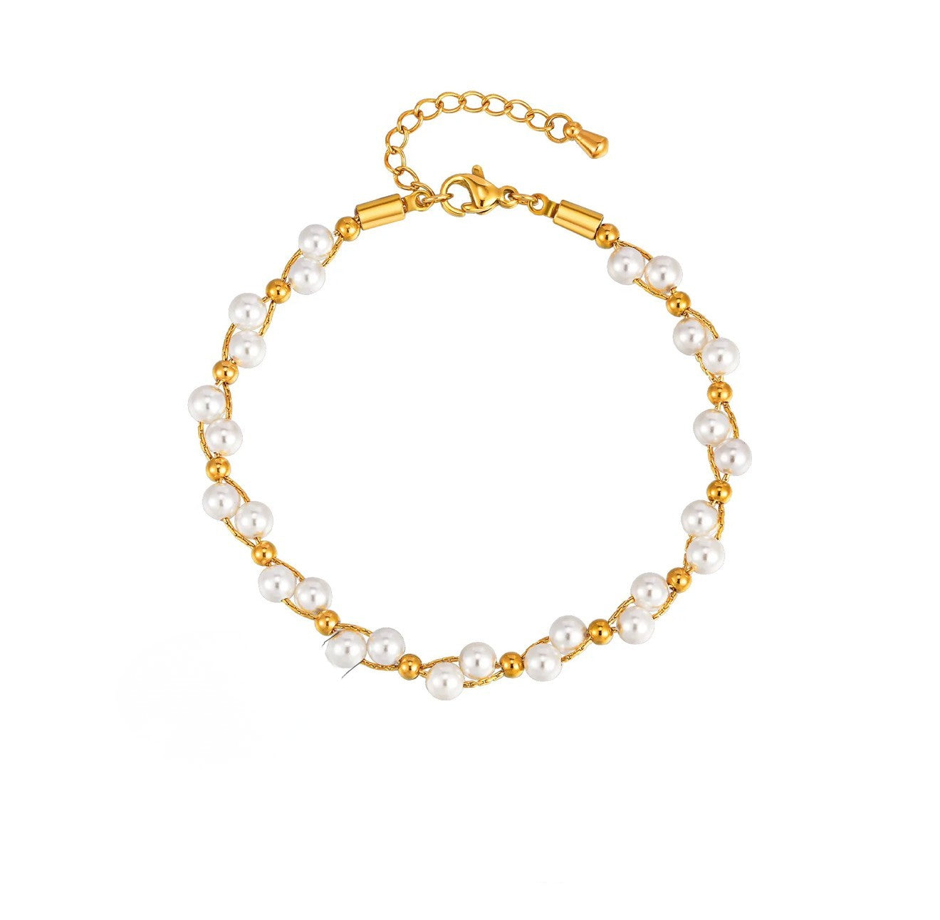 Bow knot pearl bracelet