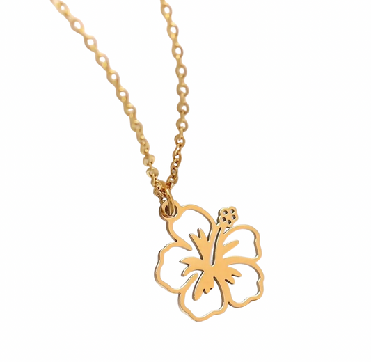 PR flower necklace