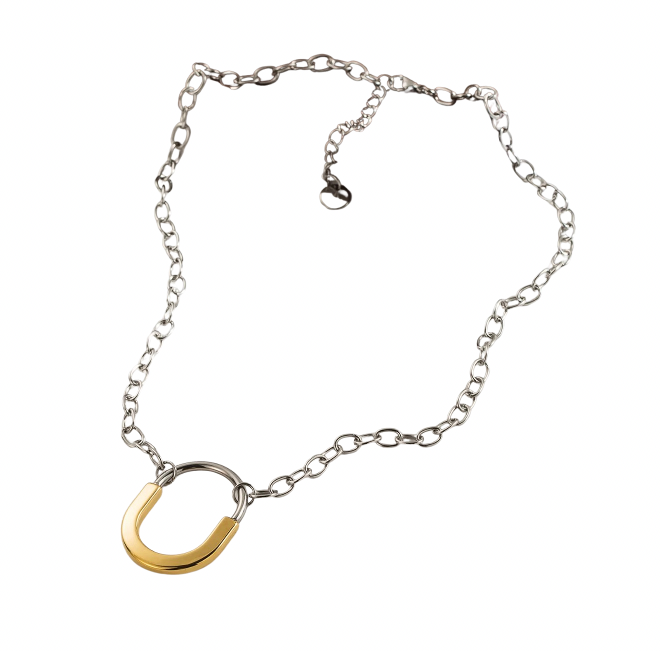 Vintage double tone necklace