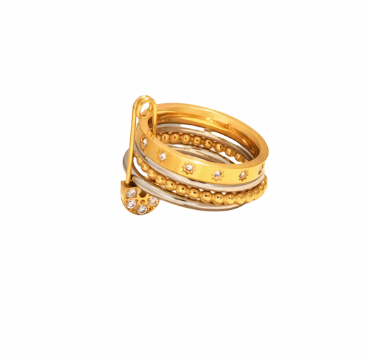 Pin multi layer ring