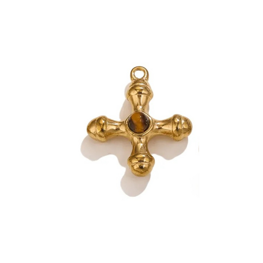 Vintage cross charm