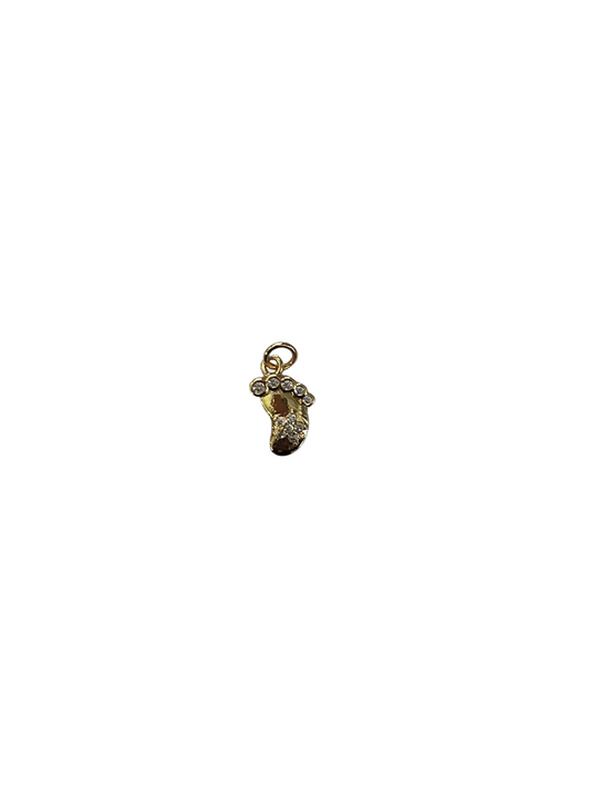 Baby footprint charm