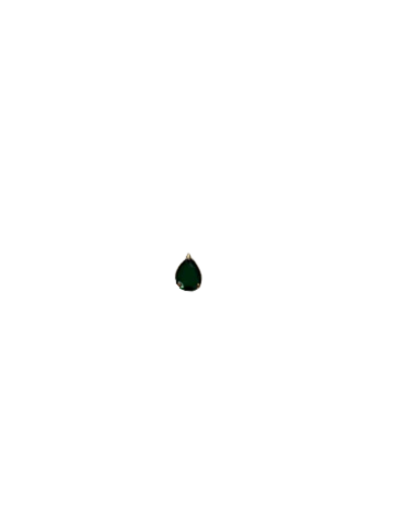 Green drop charm