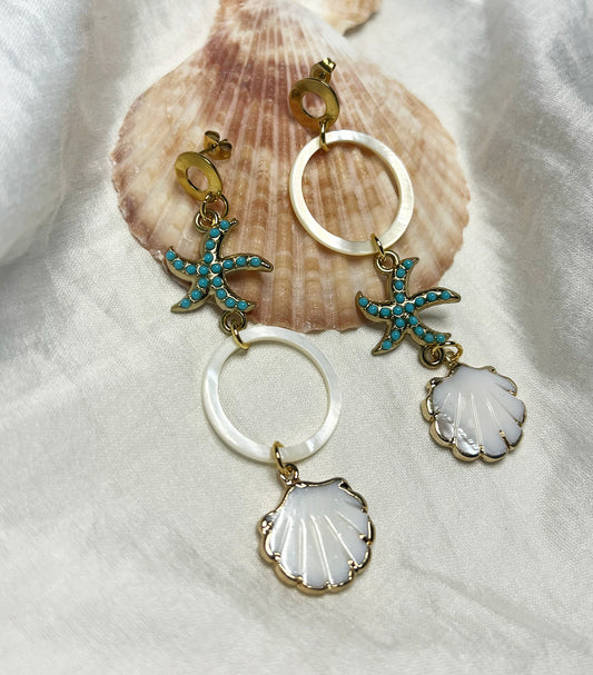 Sea Star earrings