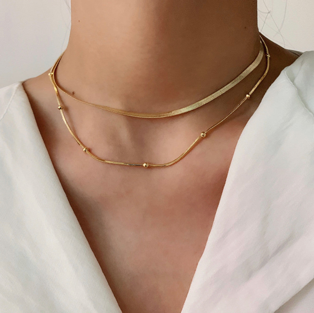 Double necklace
