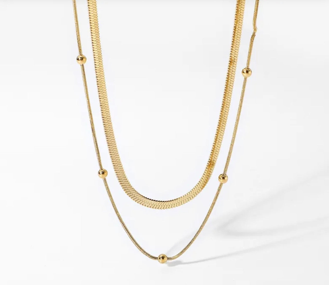 Double necklace