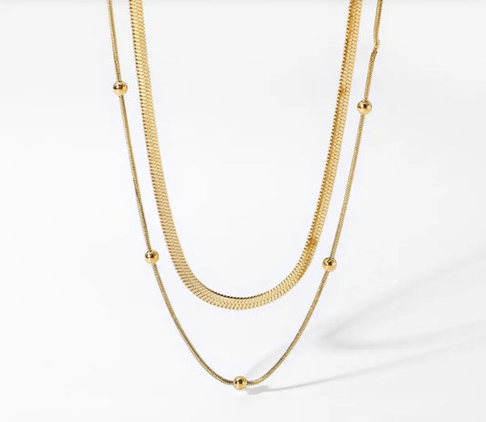 Double necklace