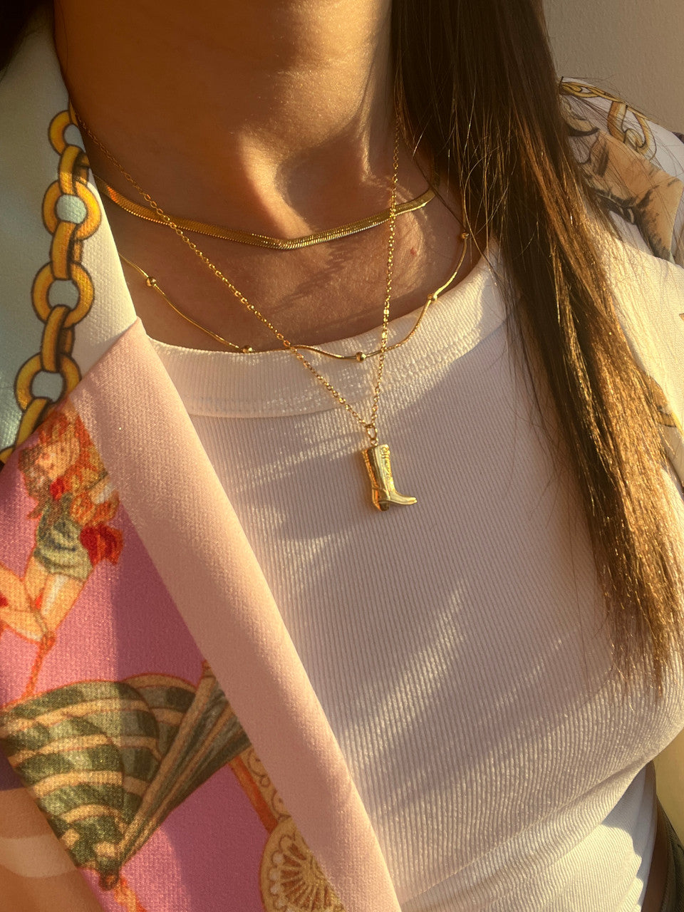 Double necklace